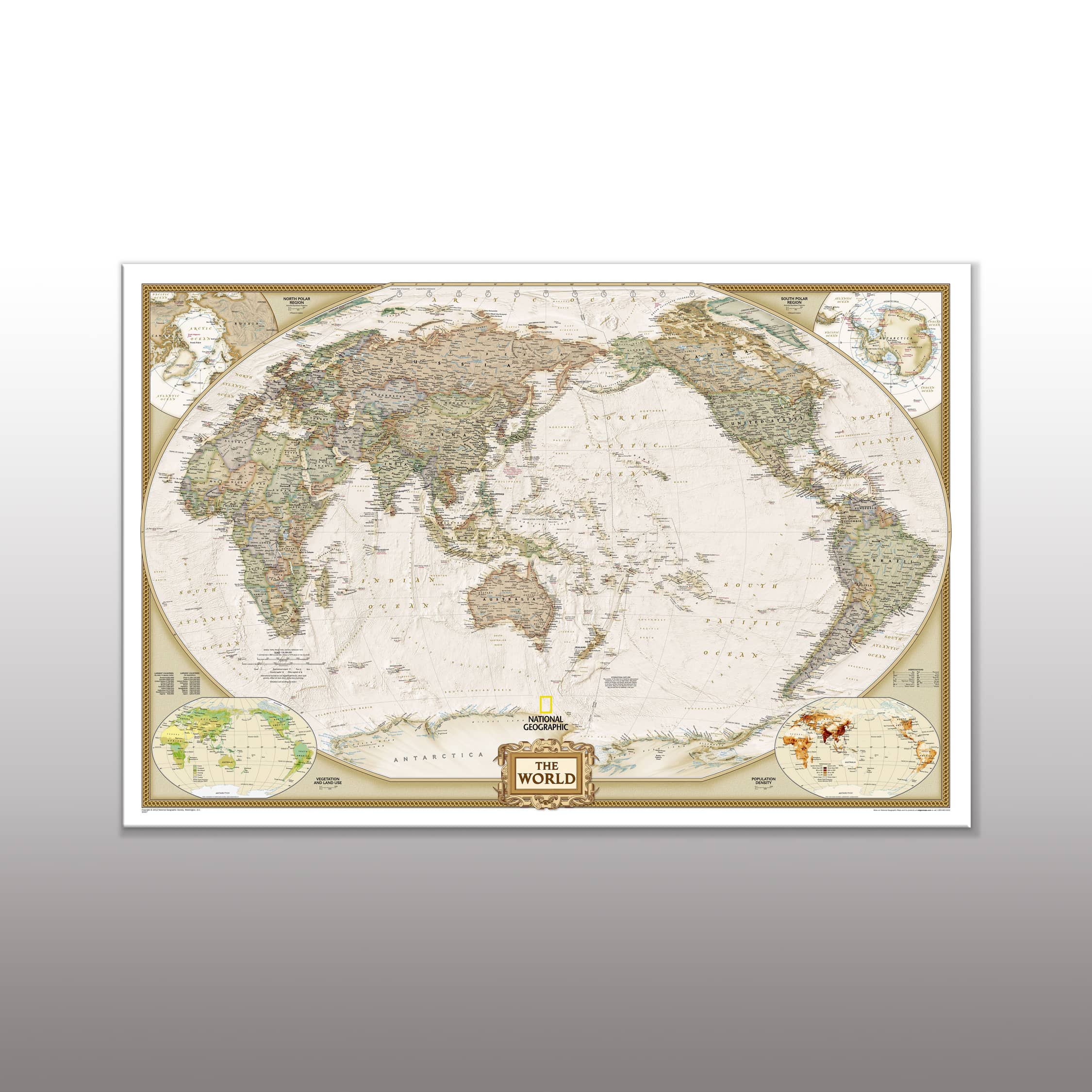 Klasik Dünya Haritası 